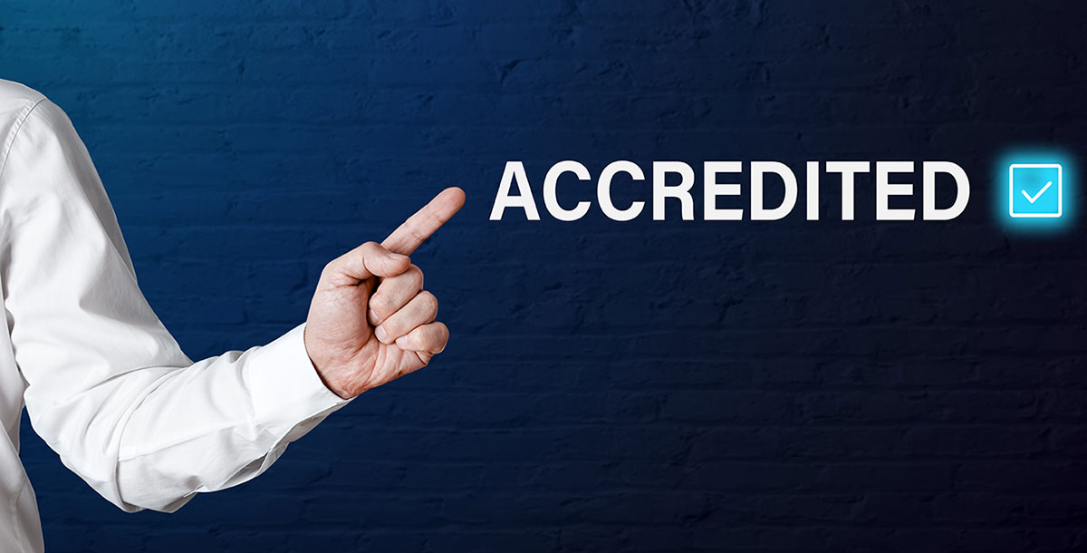 accreditations header photo